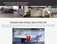 Tablet Screenshot of castlemead-homecraft.co.uk